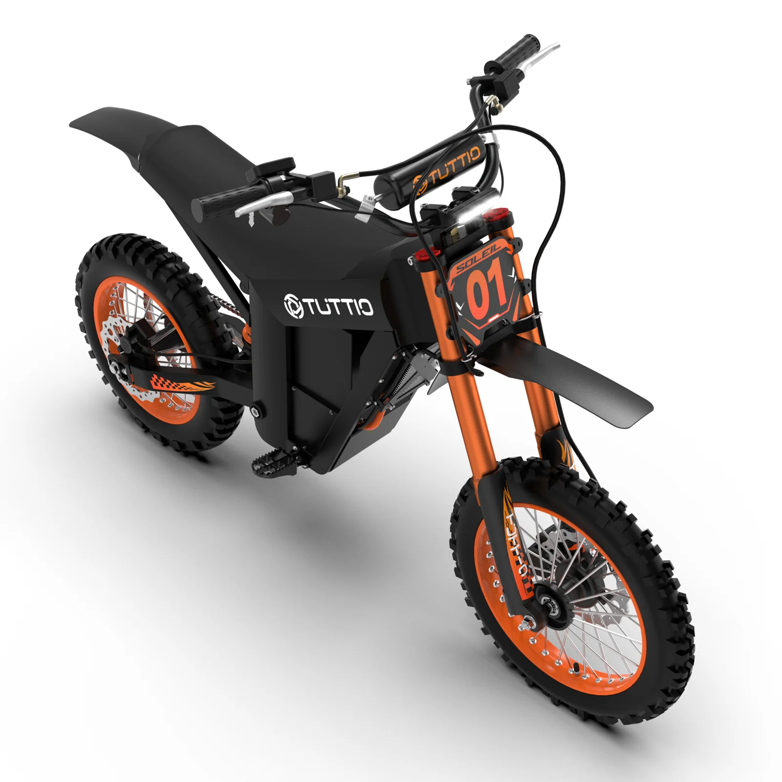Tuttio Soleil01 With Headlight Electric Bike - UL Certification