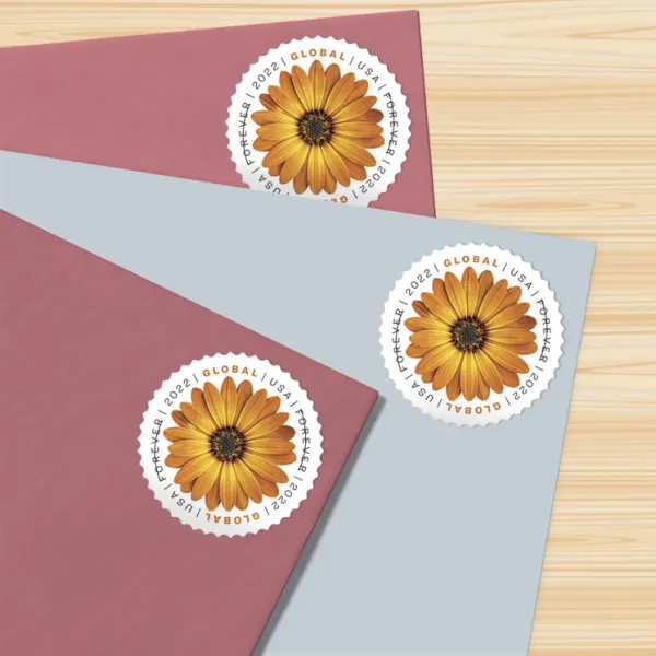2022 Global African Daisy Forever Stamps
