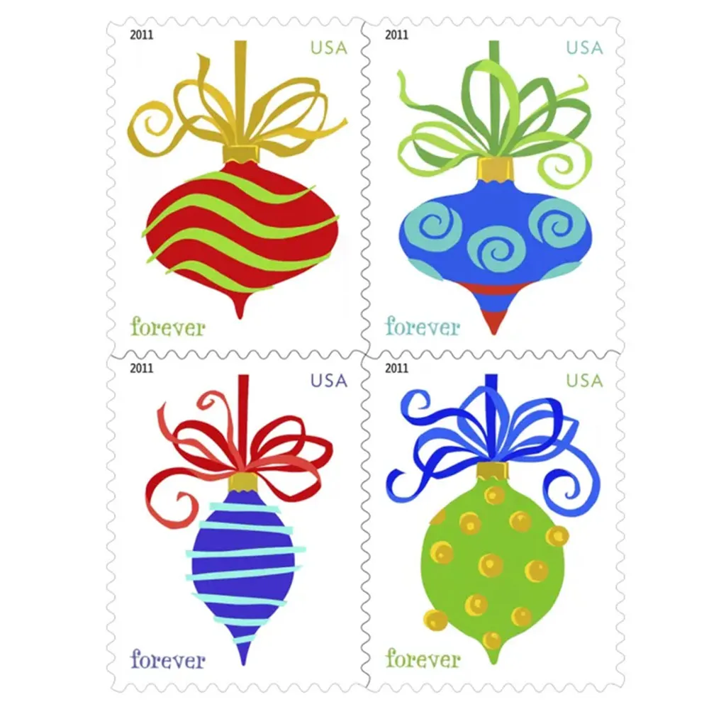 【US Free Shipping】100 Pcs-1000Pcs Holiday Baubles 2011 - Booklet of 20