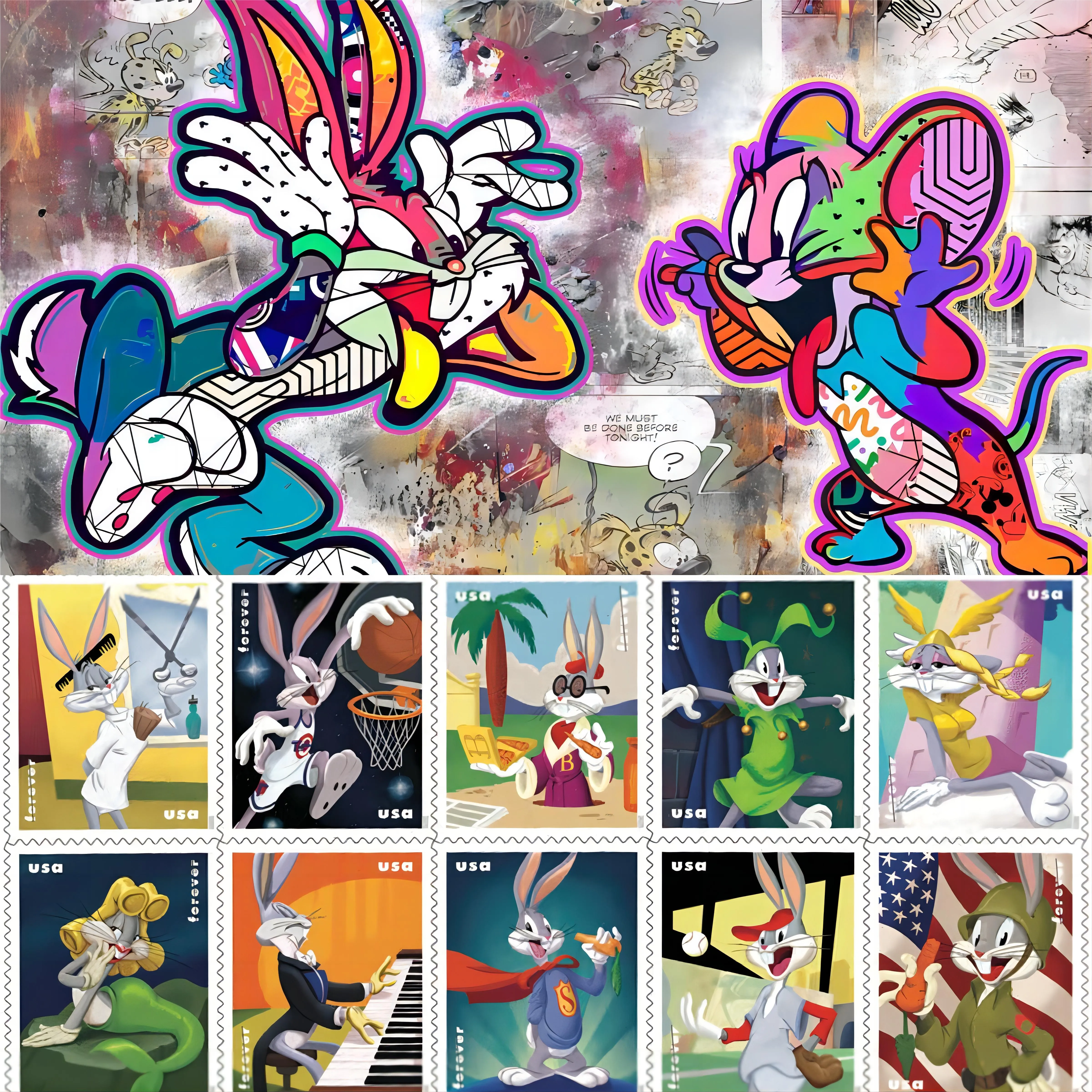 Bugs Bunny Stamps 2020