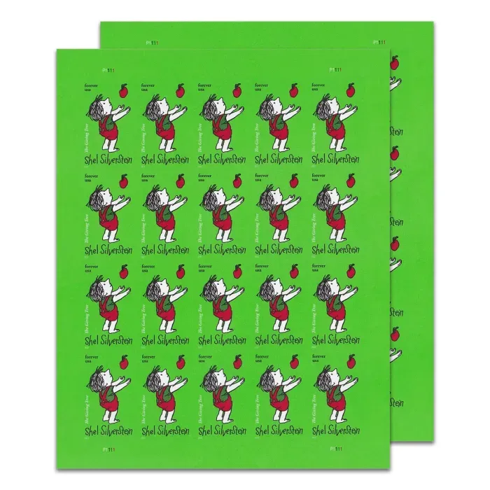 Shel Silverstein Stamps 2022