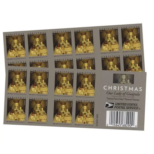 Our Lady of Guapulo Forever Stamps 2020