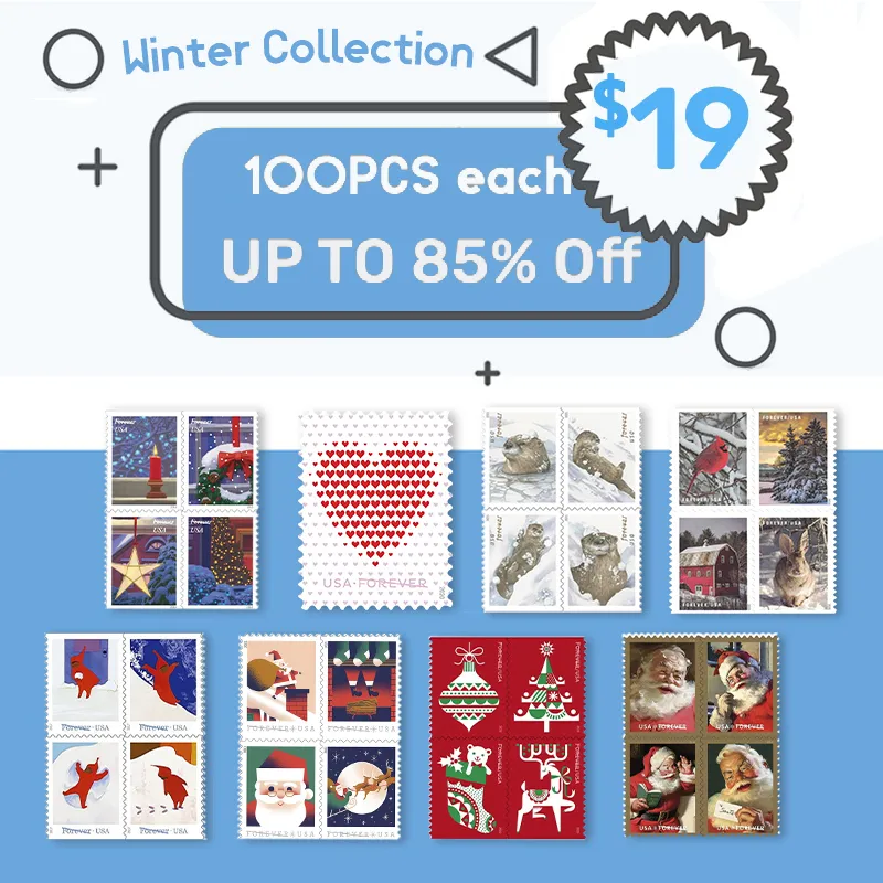 【US Free Shipping】$19.98/100PCS Blind Box Christmas Series