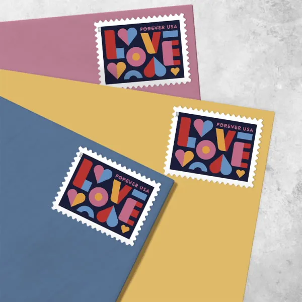 Love Forever Stamps 2021