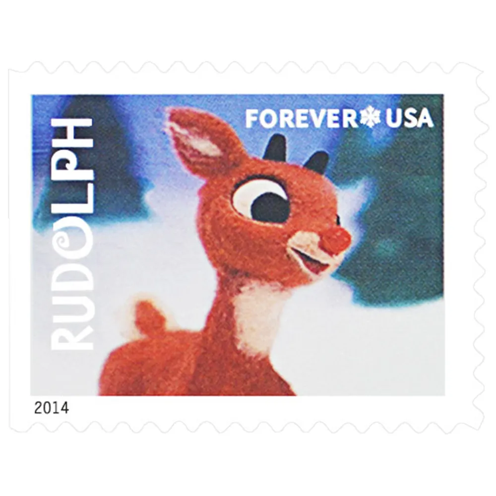 【US Free Shipping】Rudolph the Red Nosed Reindeer 2014 - 5 Booklets / 100 Pcs