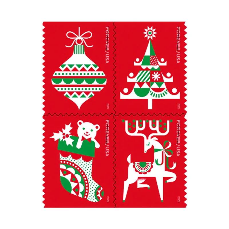 Holiday Delights Forever Stamps 2020