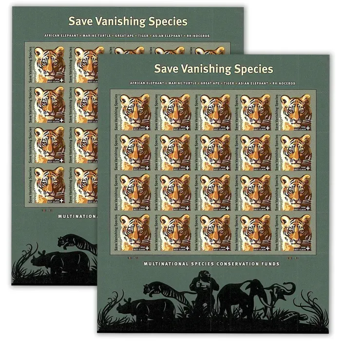 Save Vanishing Species Forever Stamps  2011