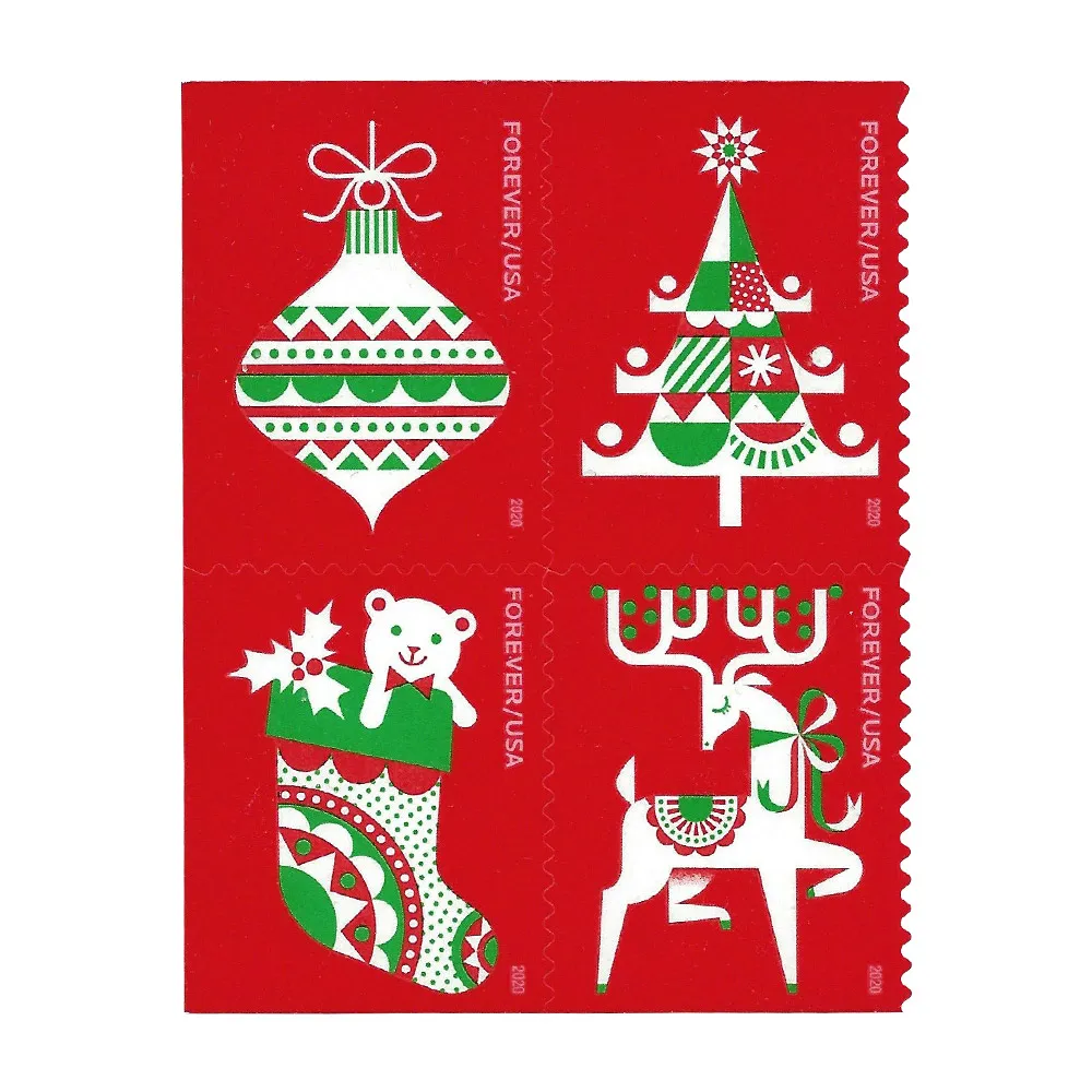 【US Free Shipping】Holiday Delights 2020 - 5 Booklets / 100 Pcs