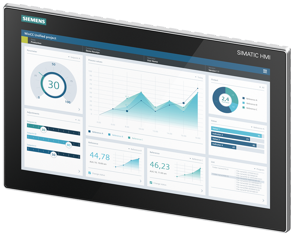 6AV2128-3QB06-0AX1 SIMATIC HMI MTP1500 Unified Comfort