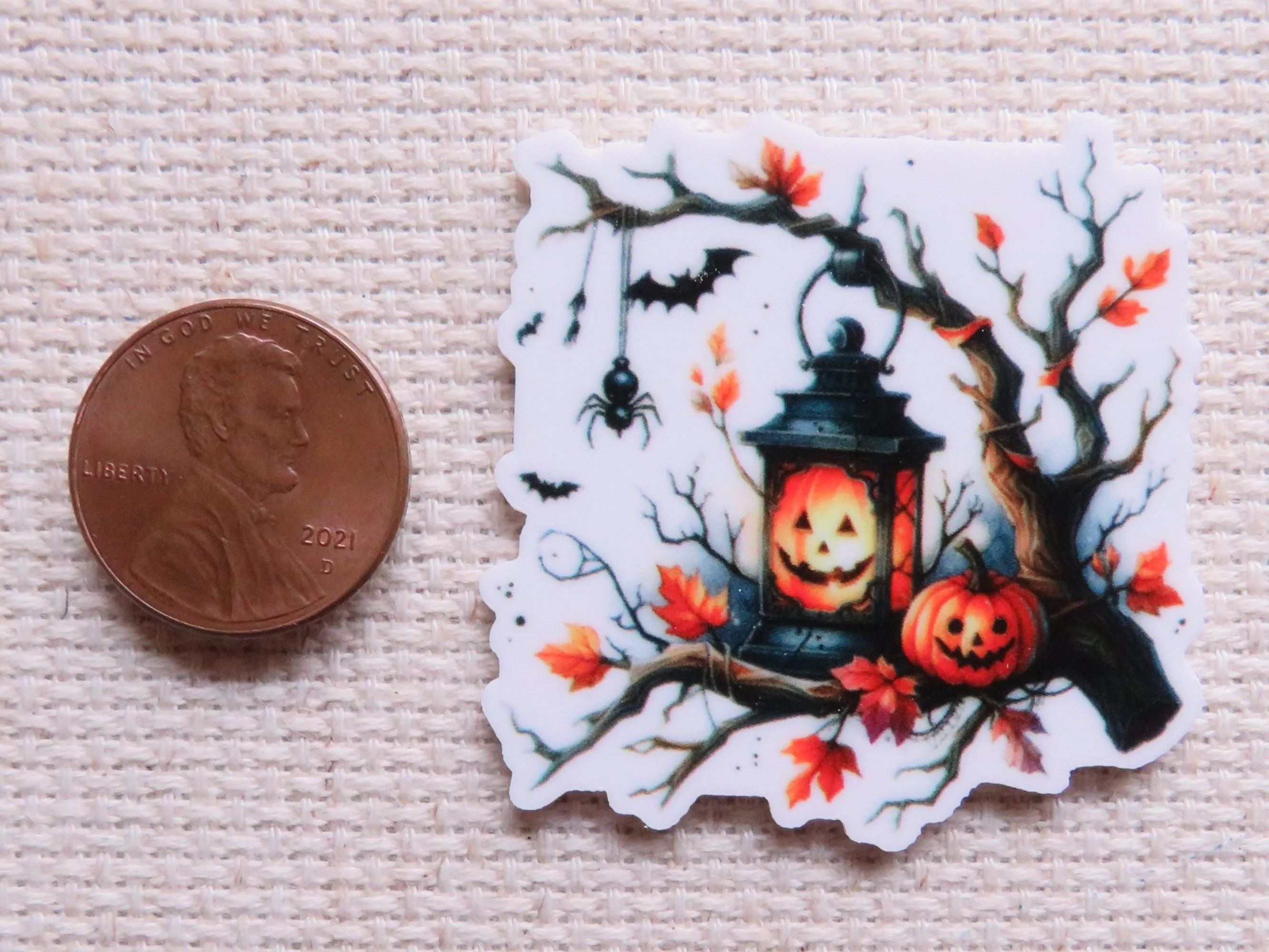 Tree Lantern Needle Minder, Cover Minder, Magnet
