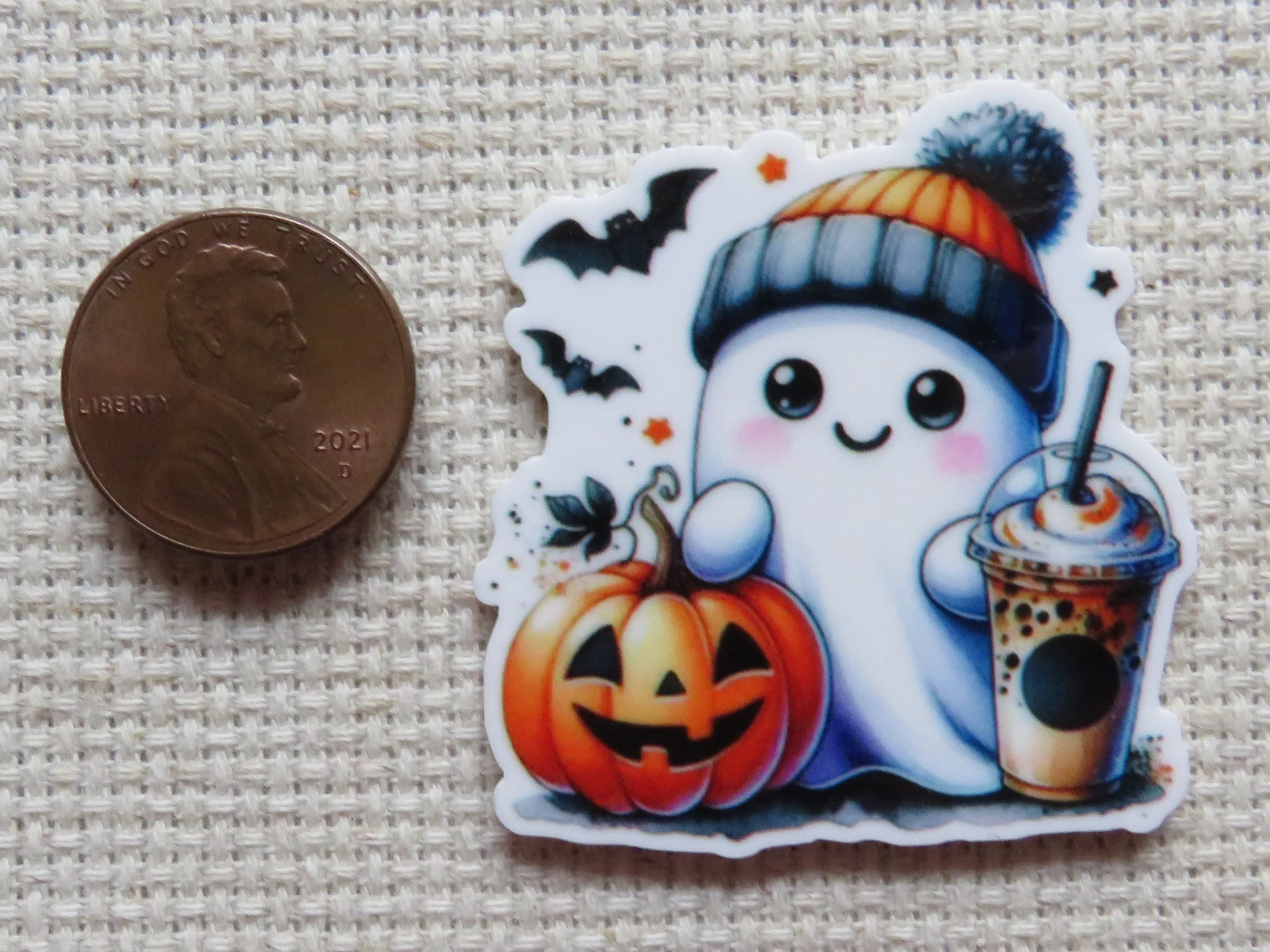 Boba Ghost Needle Minder, Cover Minder, Magnet