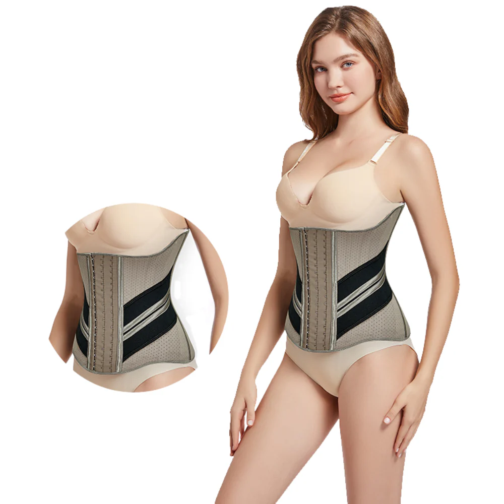 Women's 25-Bone Extended Latex Waist Trainer