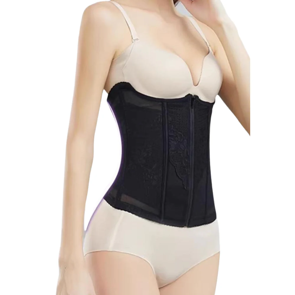 Women's Waist Trainers Breathable Zipper Corset