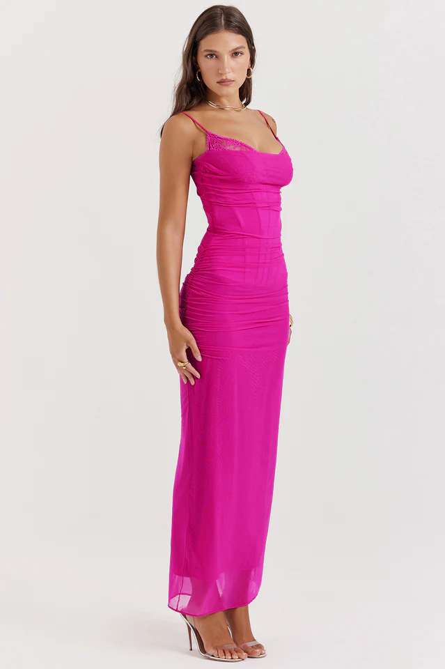 Women's Nalini Fuchsia Maxi Dress