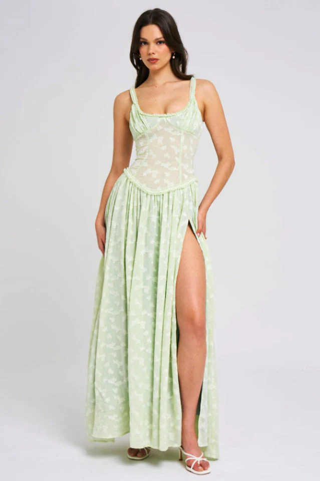 Women's Jacquard Maxi Dress
