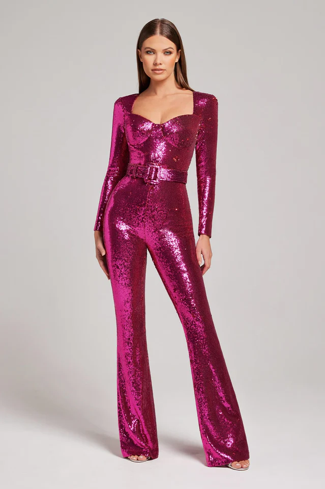 Women's Marissa Sequin Jumpsuit