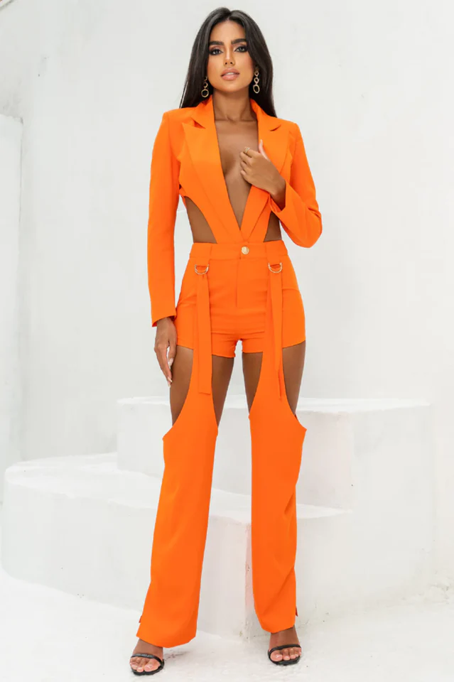 Women's Shapa Blazer Three Piece Set