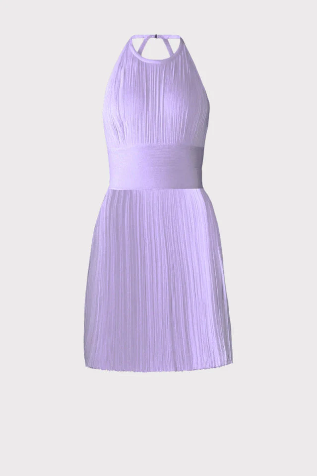 Women's Halter Neck Backless Fringed Mini Dress