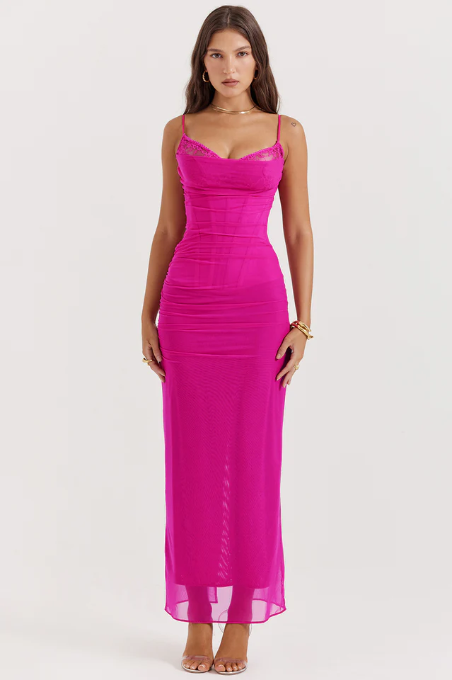Women's Nalini Fuchsia Maxi Dress