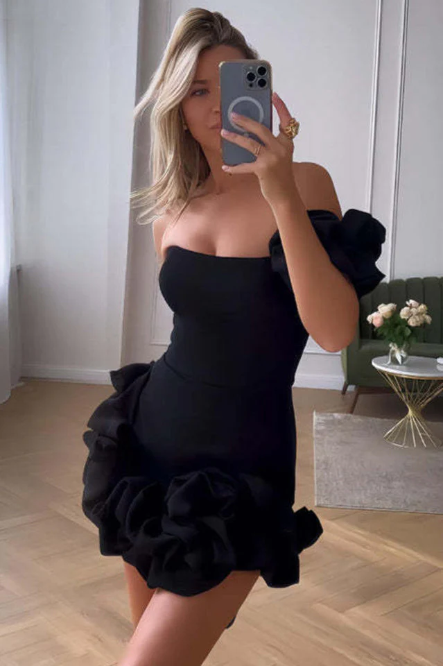 Women's Alyssa Satin Mini Dress