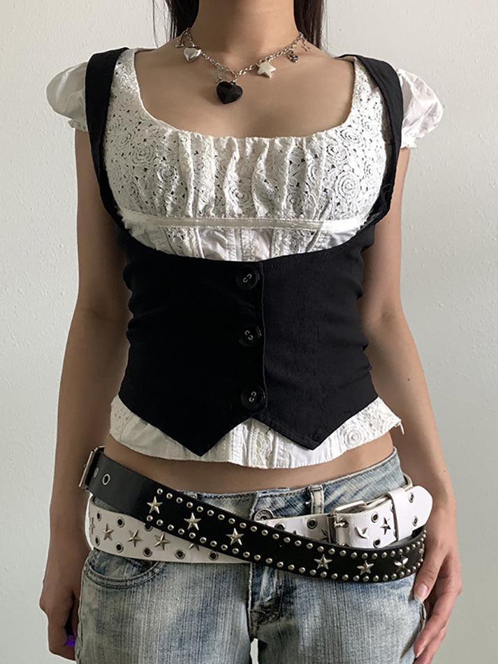 Women's Strap Corset Top