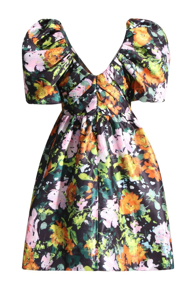 Women's Gabrielle Plunge Mini Dress