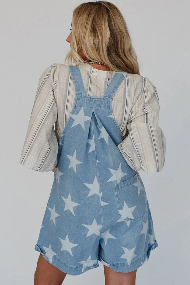 Women's You're a Star Wide Leg Overalls