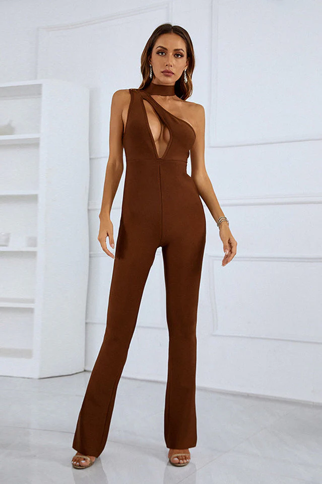 Women's Babara One Shoulder Jumpsuit