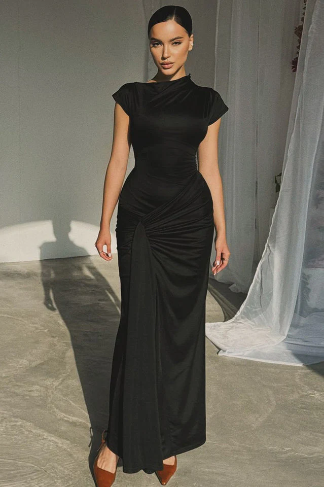 Women's Tea Bodied Maxi Dress