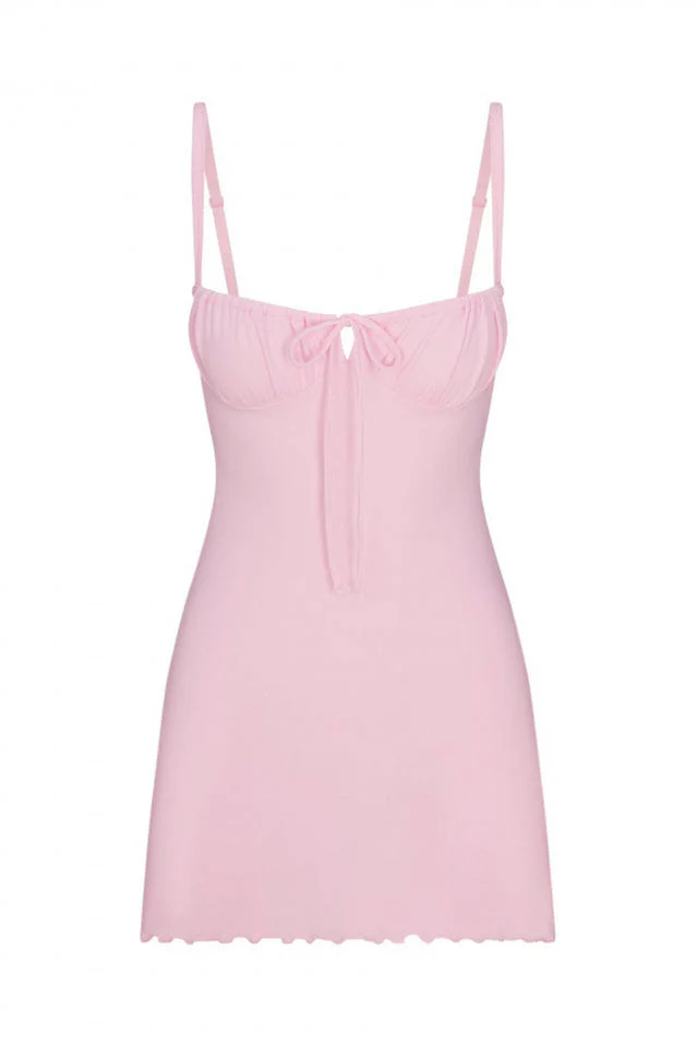 Women's Vivmom Pointelle Mini Dress