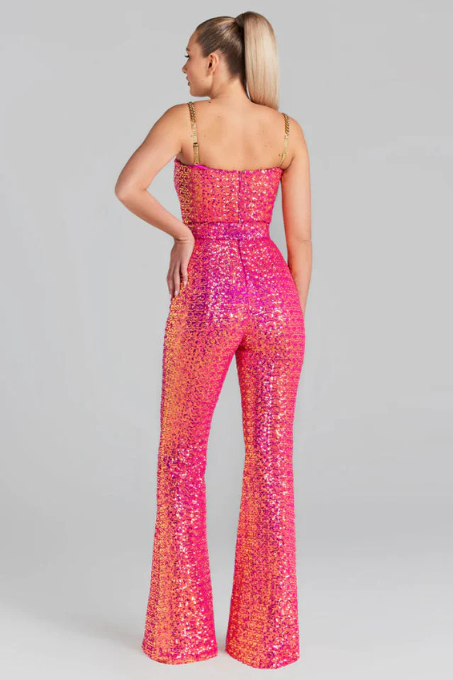 Women's Lucinda Gold Jumpsuit