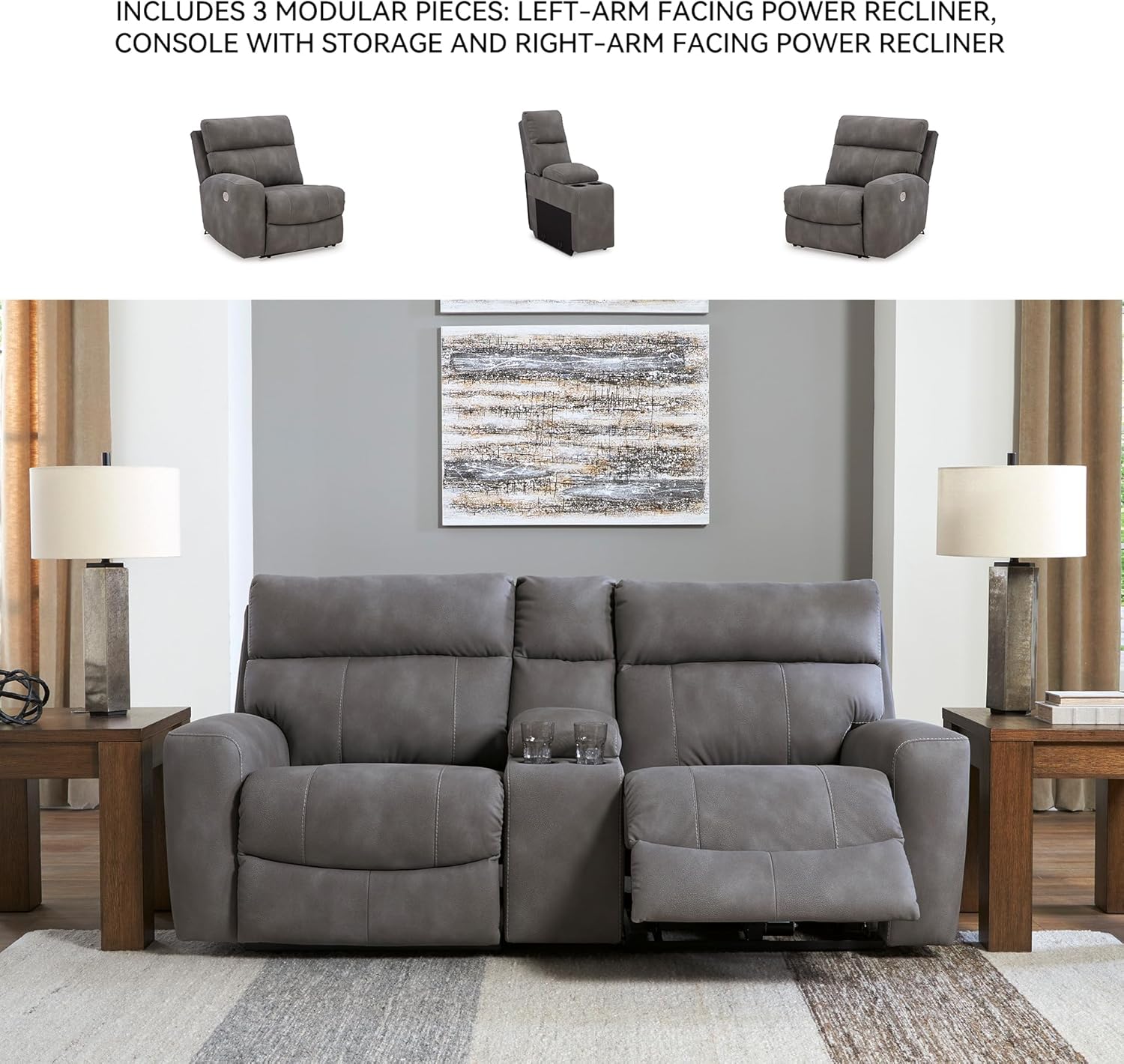 Signature Design by Ashley Next-Gen DuraPella Power Reclining Sofa