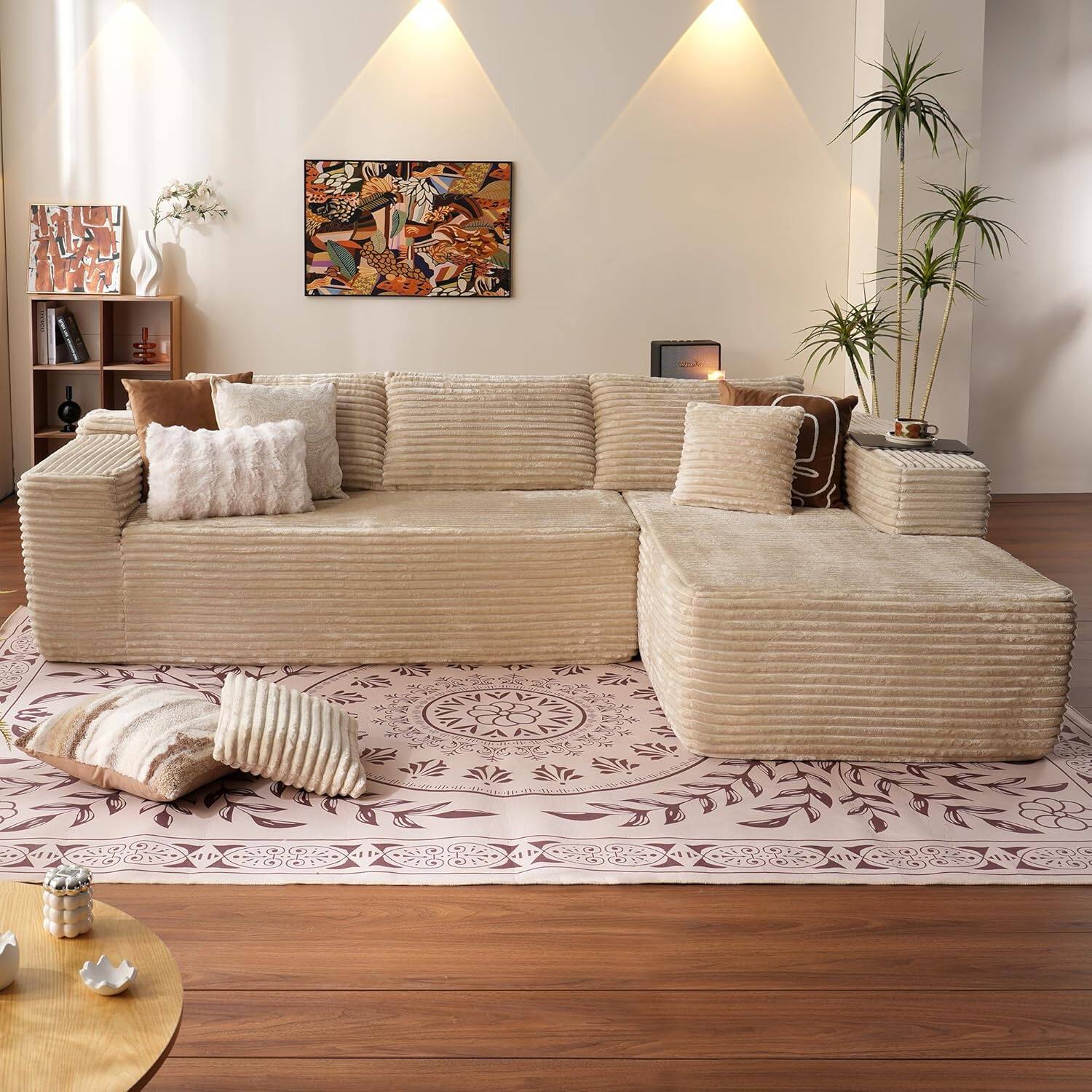 Sectional Cloud Couch for Living Room