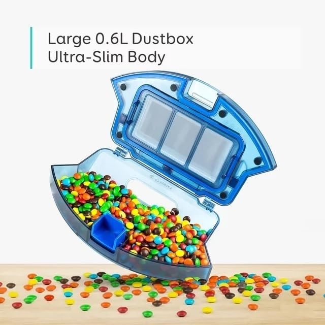 eufy Robot Vacuum Omni C20, Robot Vacuum and Mop Combo, Self Emptying, Auto Mop Washing and Auto Drying for Hands-Free Cleaning, 7000 Pa Powerful Suction, 3.35-Inch Design, All-in-One Station