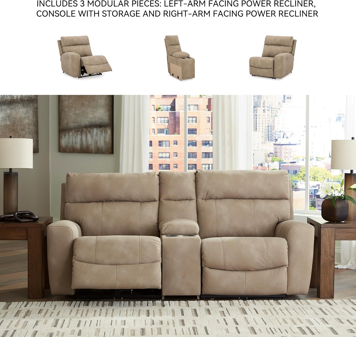 Signature Design by Ashley Next-Gen DuraPella Power Reclining Sofa