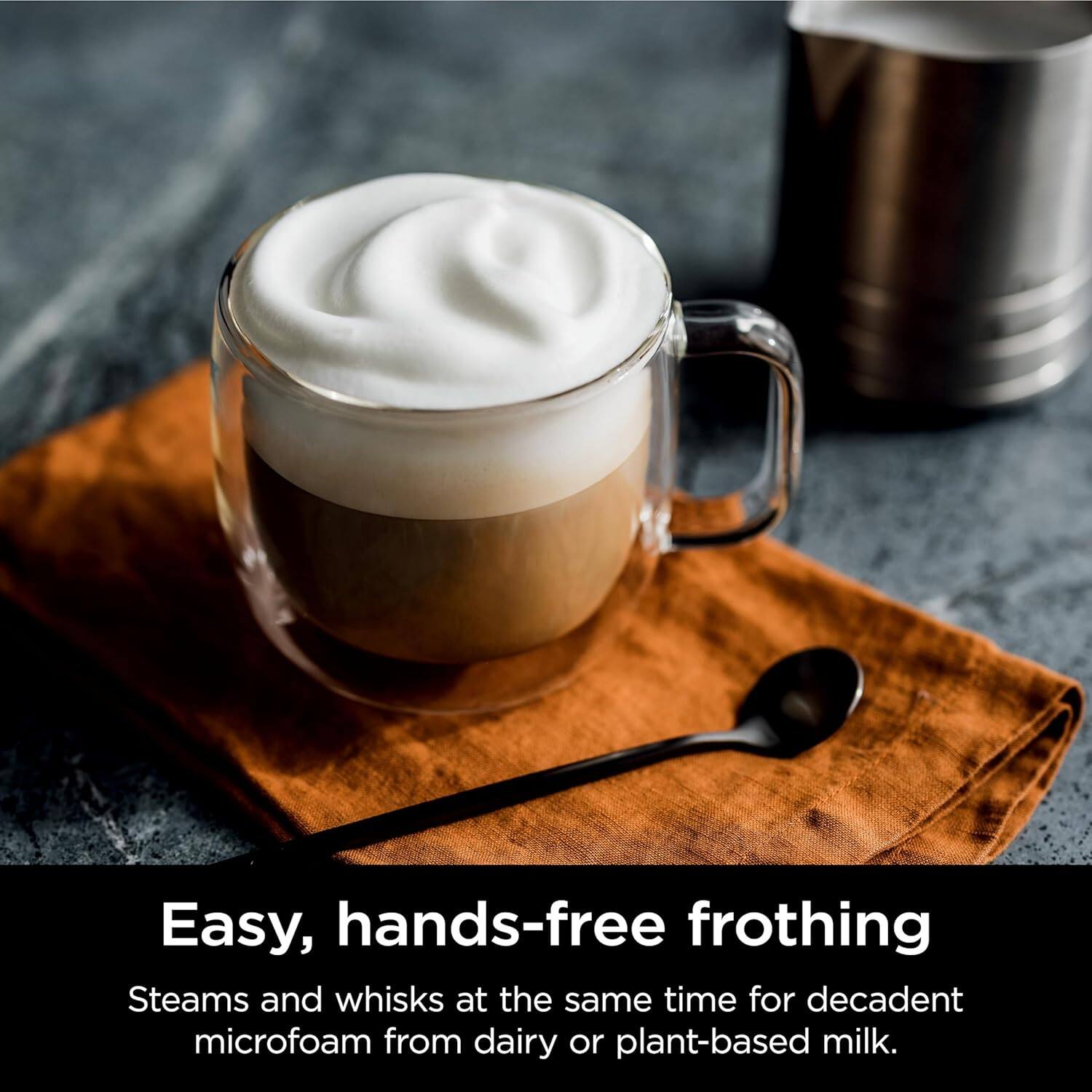 Ninja Espresso Machine Drip Coffee Maker Luxe Café Premier Series Stainless Steel