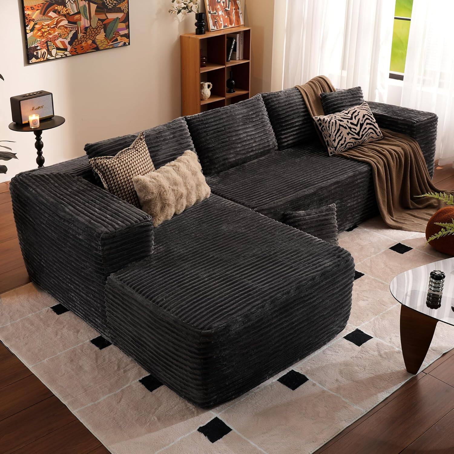 Sectional Cloud Couch for Living Room