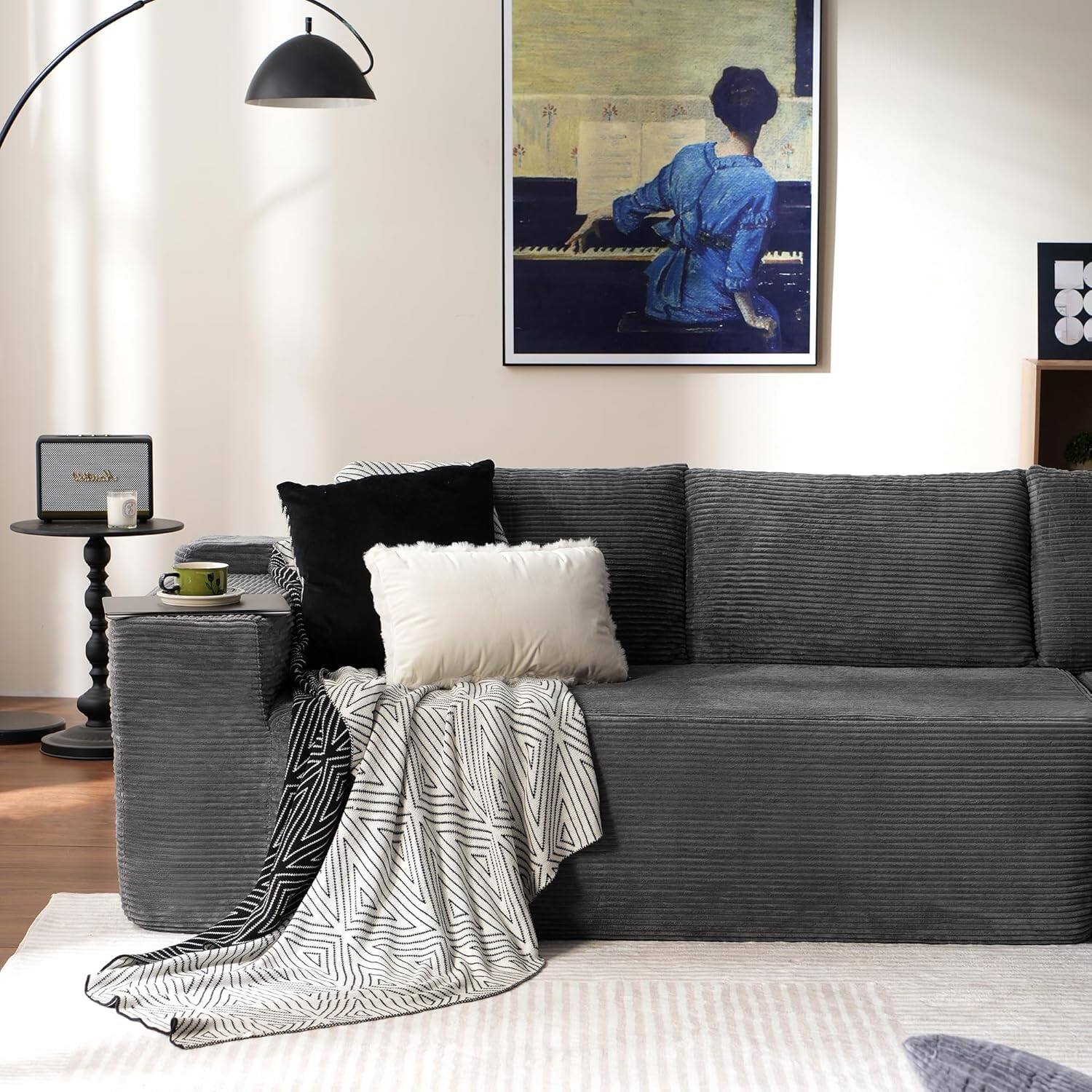 Sectional Cloud Couch for Living Room