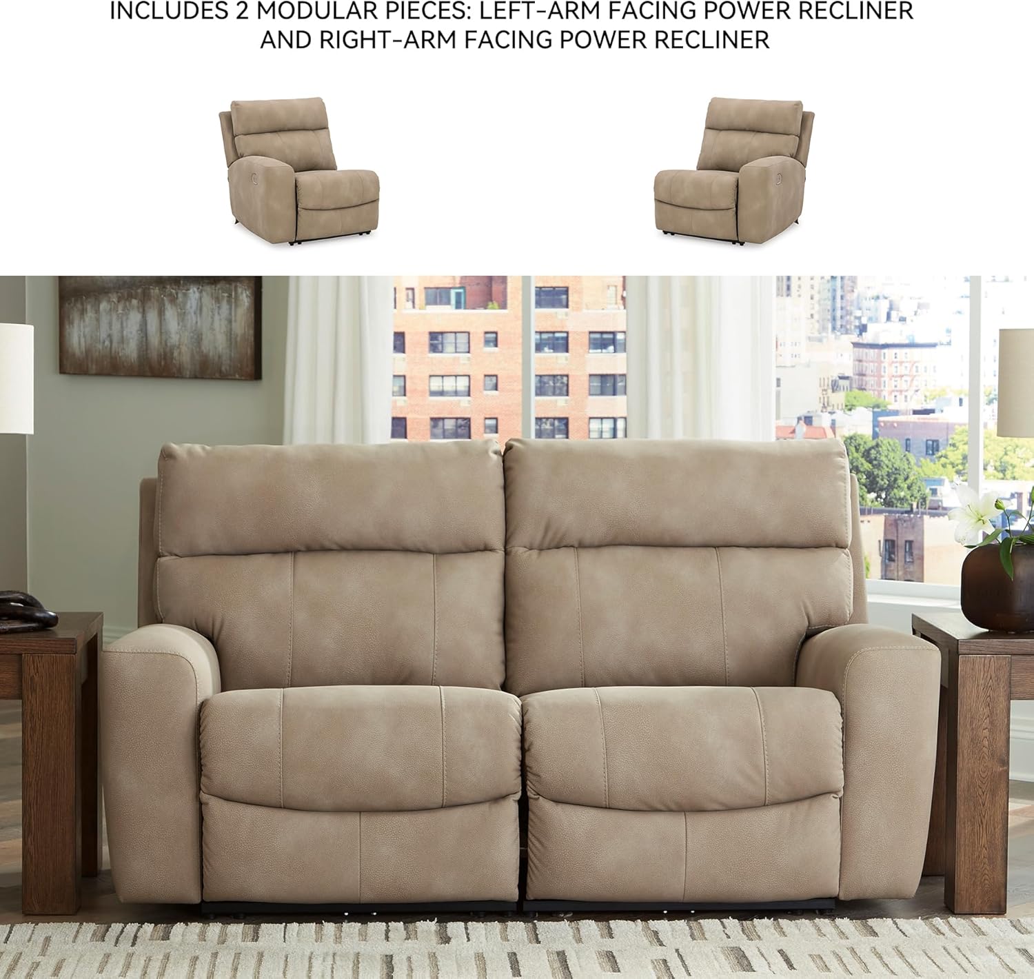 Signature Design by Ashley Next-Gen DuraPella Power Reclining Sofa
