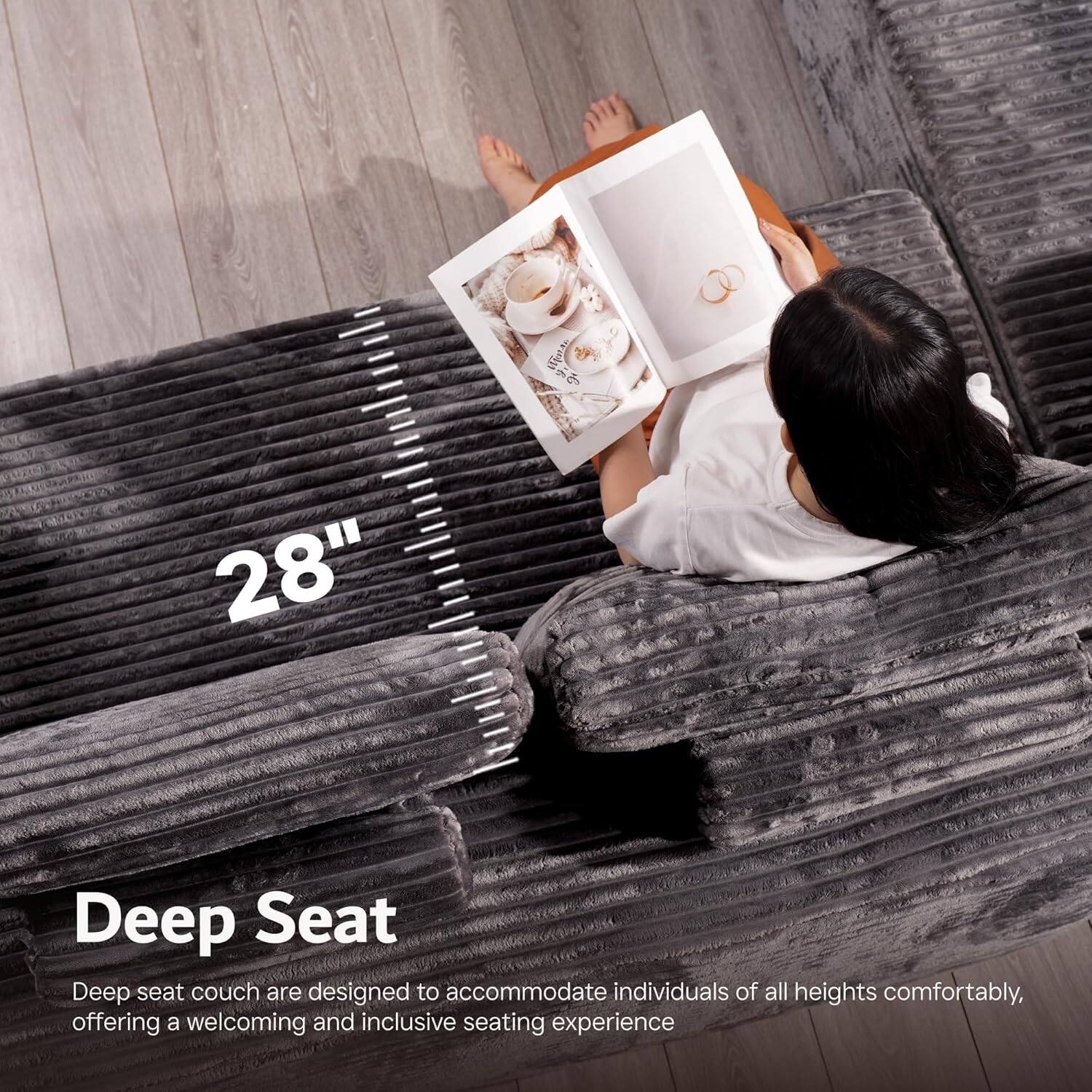 Sectional Cloud Couch for Living Room