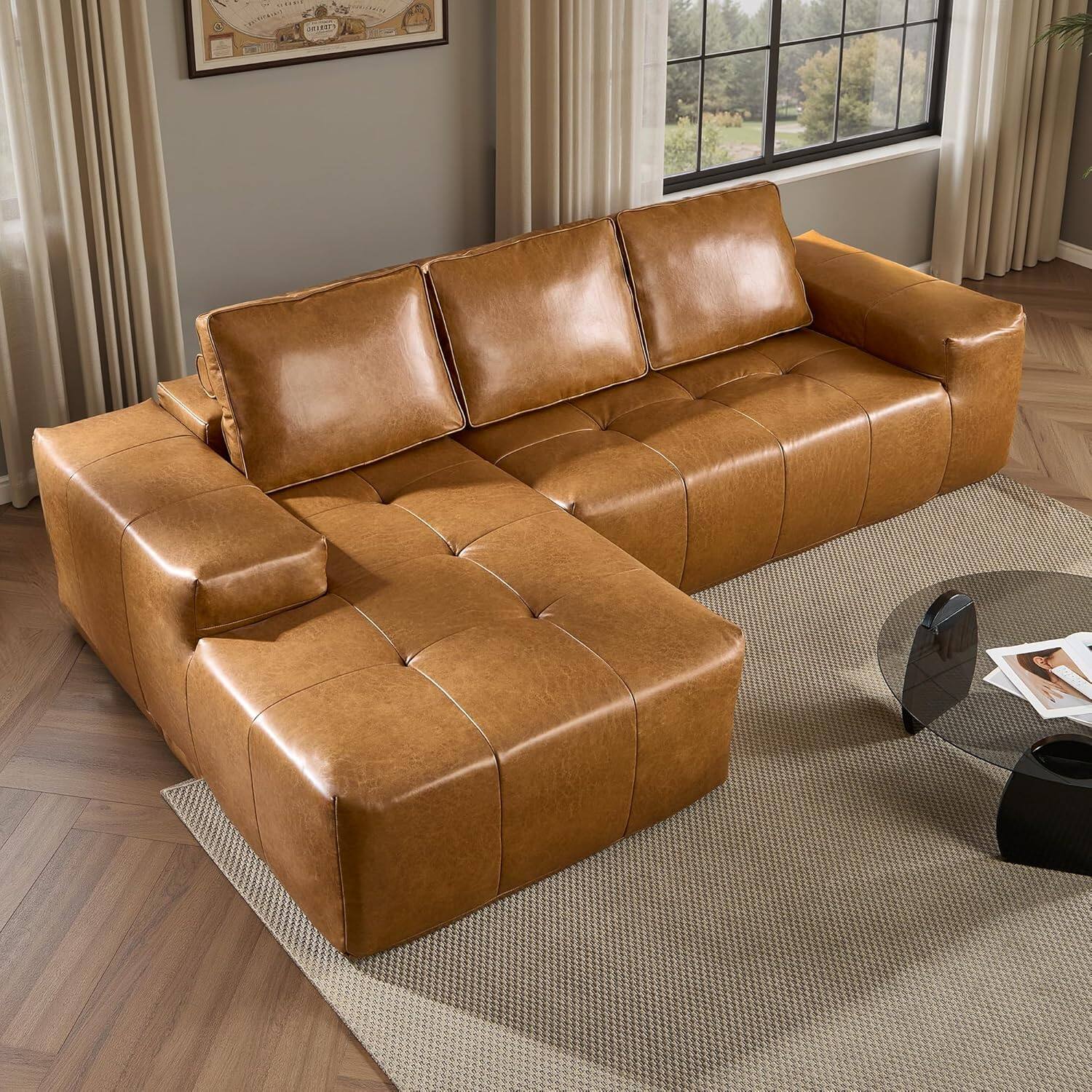 Sectional Cloud Couch for Living Room