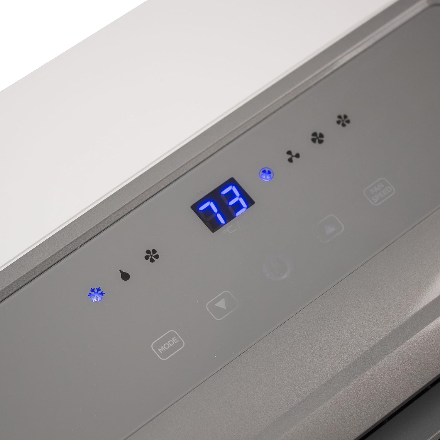 BLACK+DECKER Smart Portable Air Conditioner, 12,000 BTU for Rooms up to 550 Sq. Ft., Smart Portable AC with Follow Me Remote and Window Kit, BPACT12WT, White