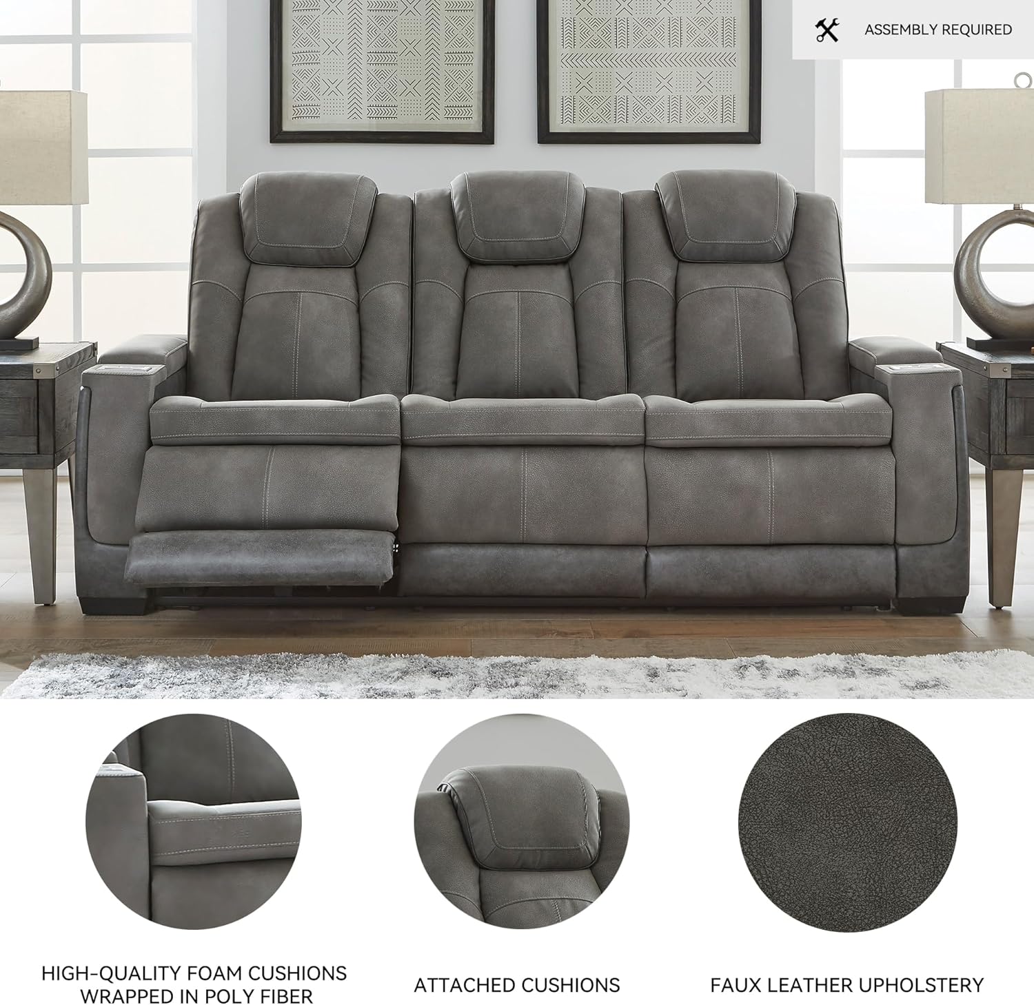 Signature Design by Ashley Next-Gen DuraPella Power Reclining Sofa