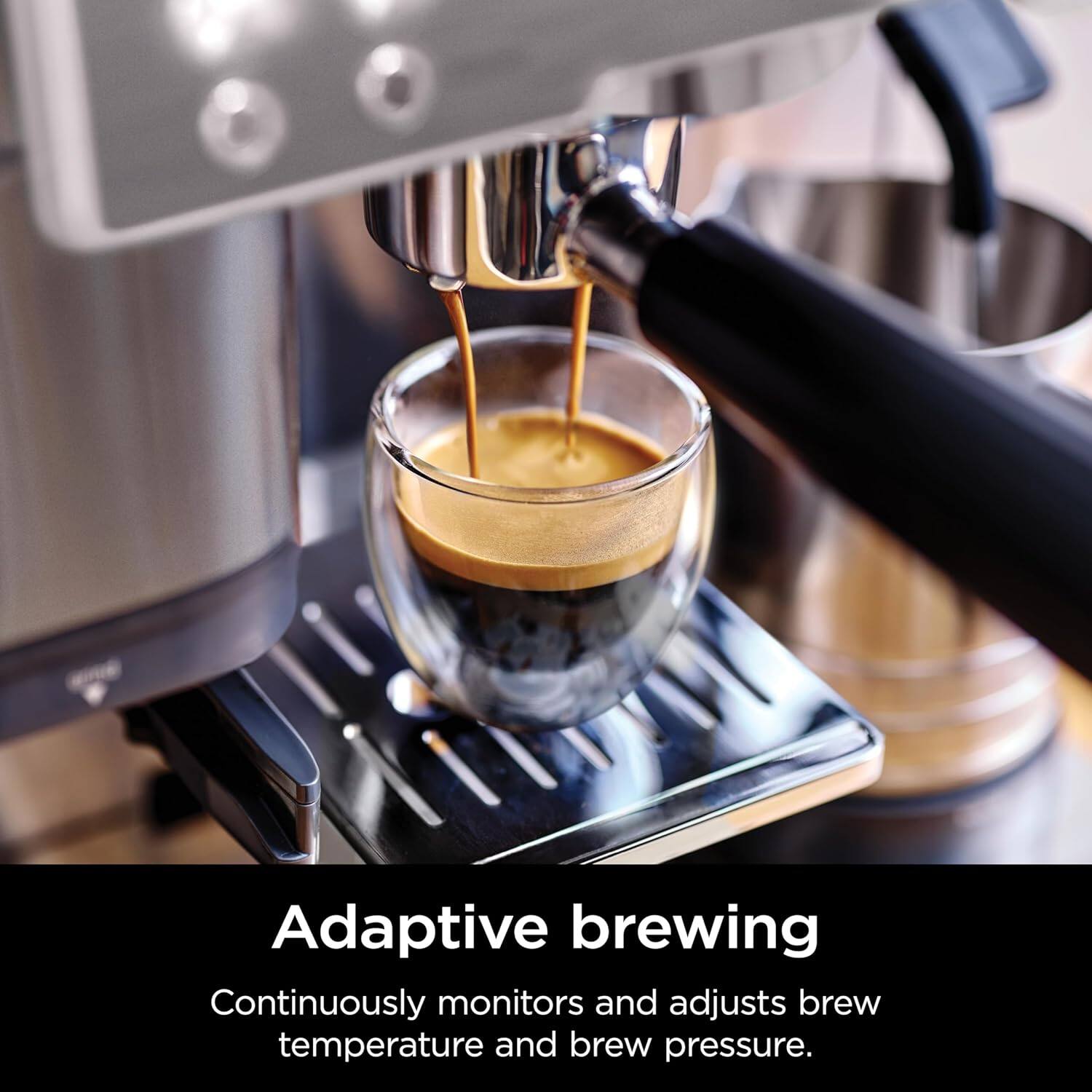 Ninja Espresso Machine Drip Coffee Maker Luxe Café Premier Series Stainless Steel