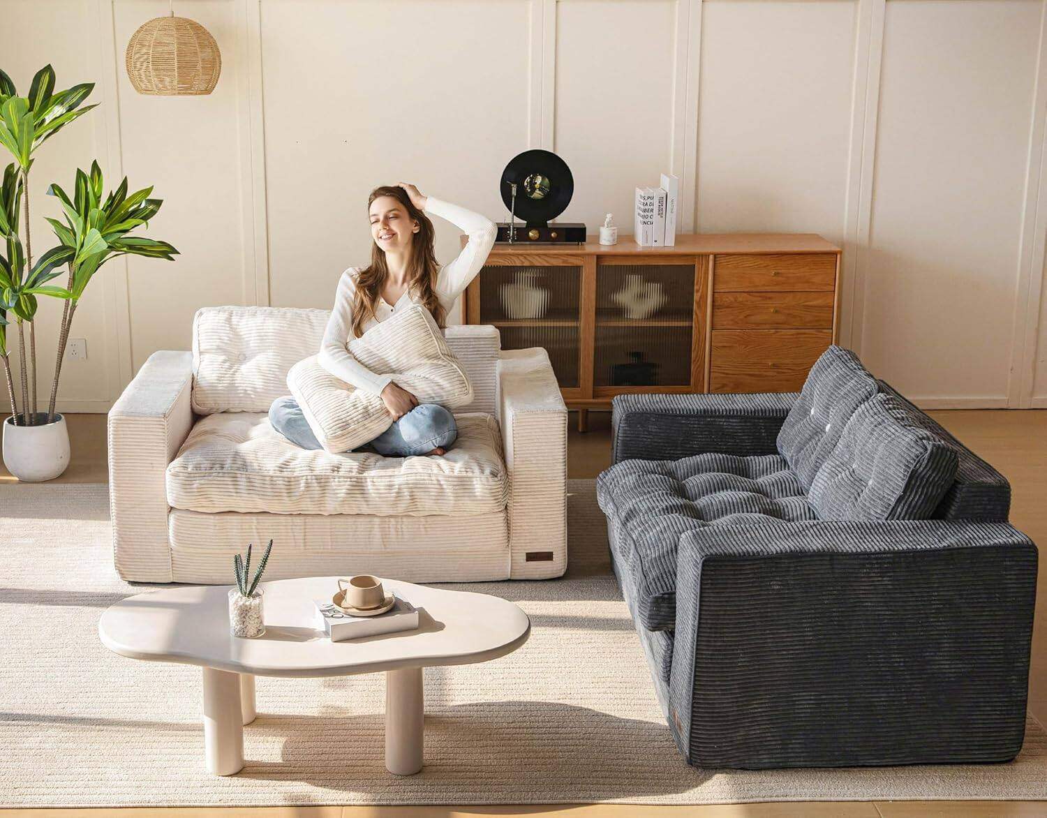 MAXYOYO Convertible Sofa Bed