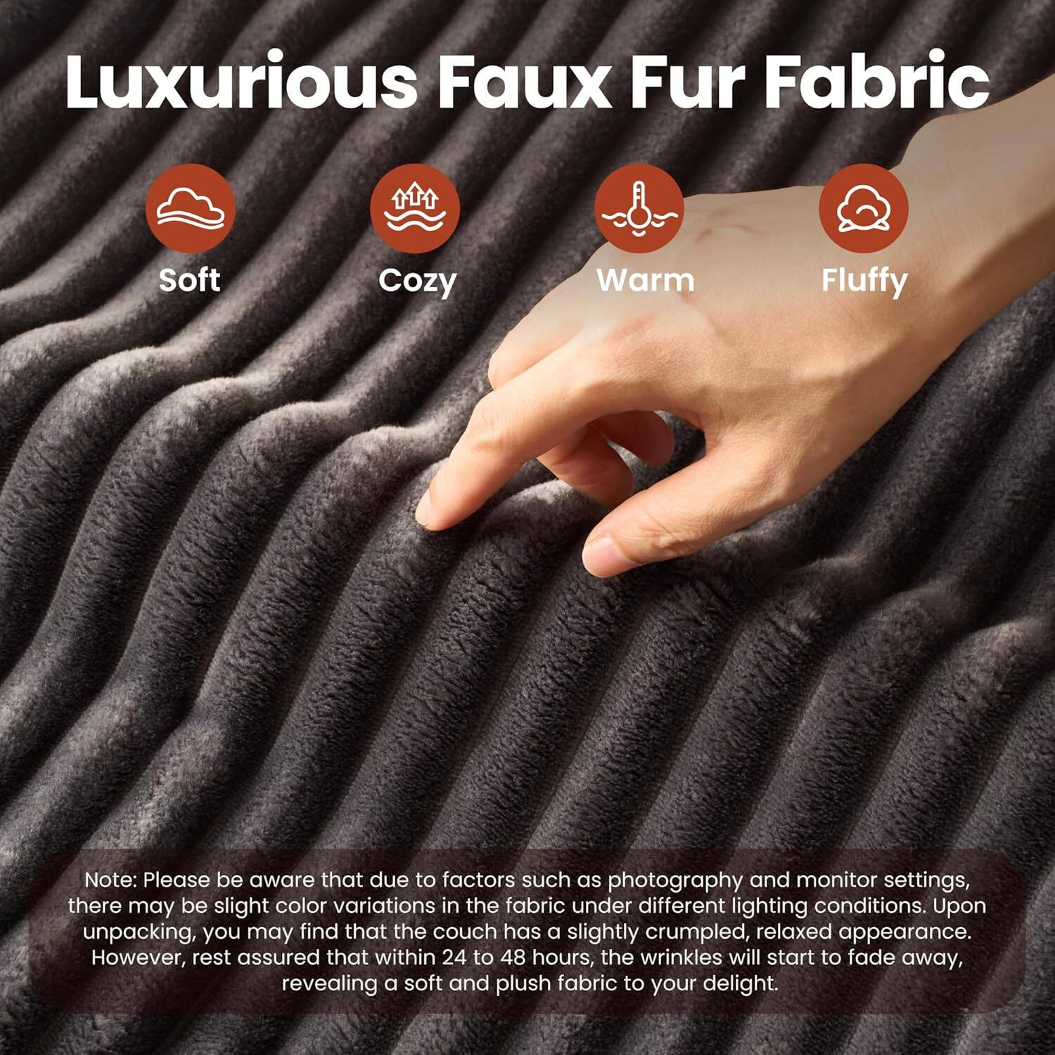 Sectional Cloud Couch for Living Room