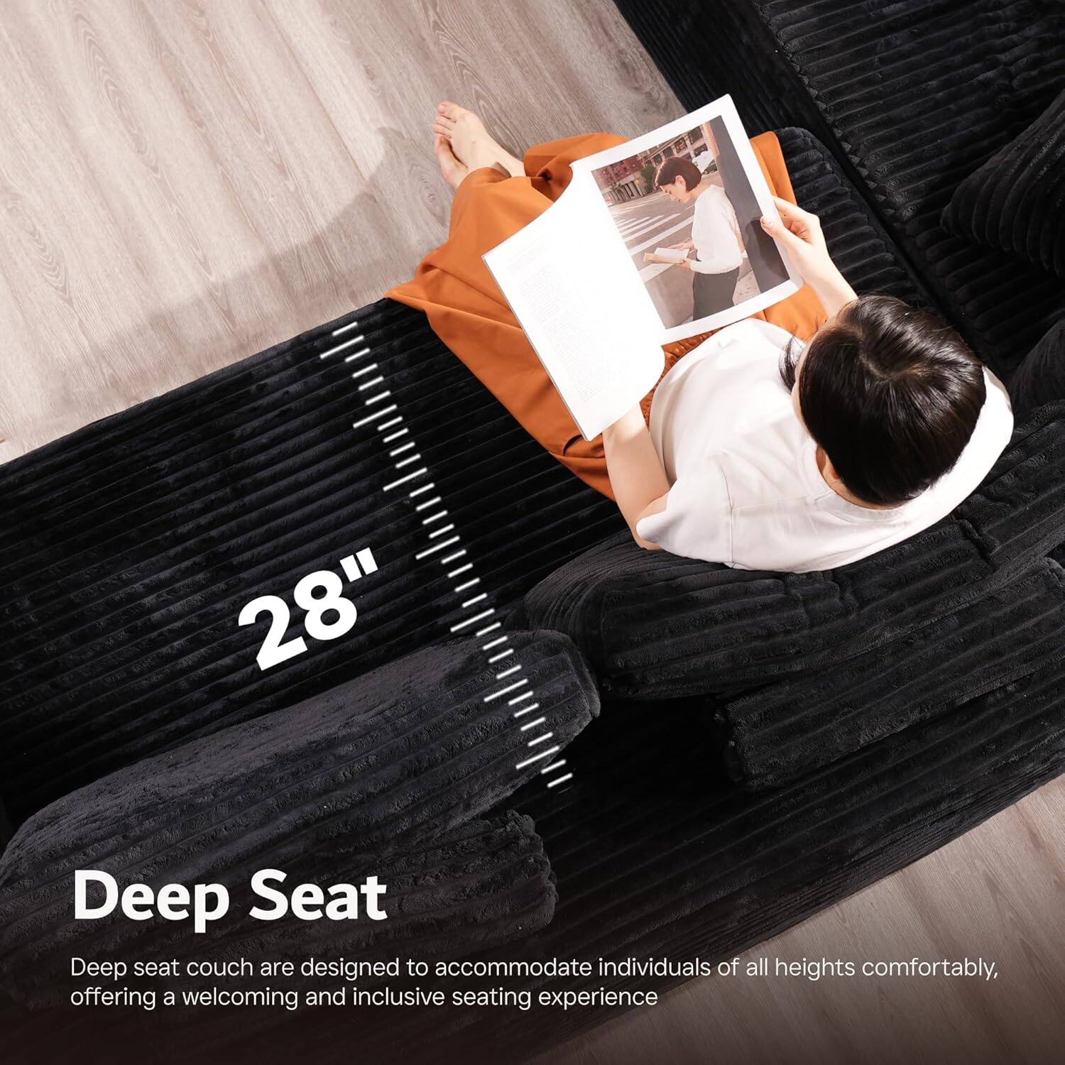 Sectional Cloud Couch for Living Room