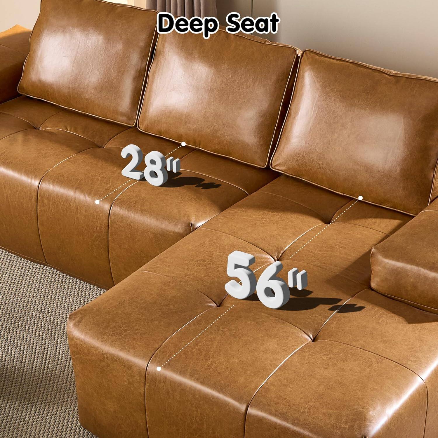 Sectional Cloud Couch for Living Room