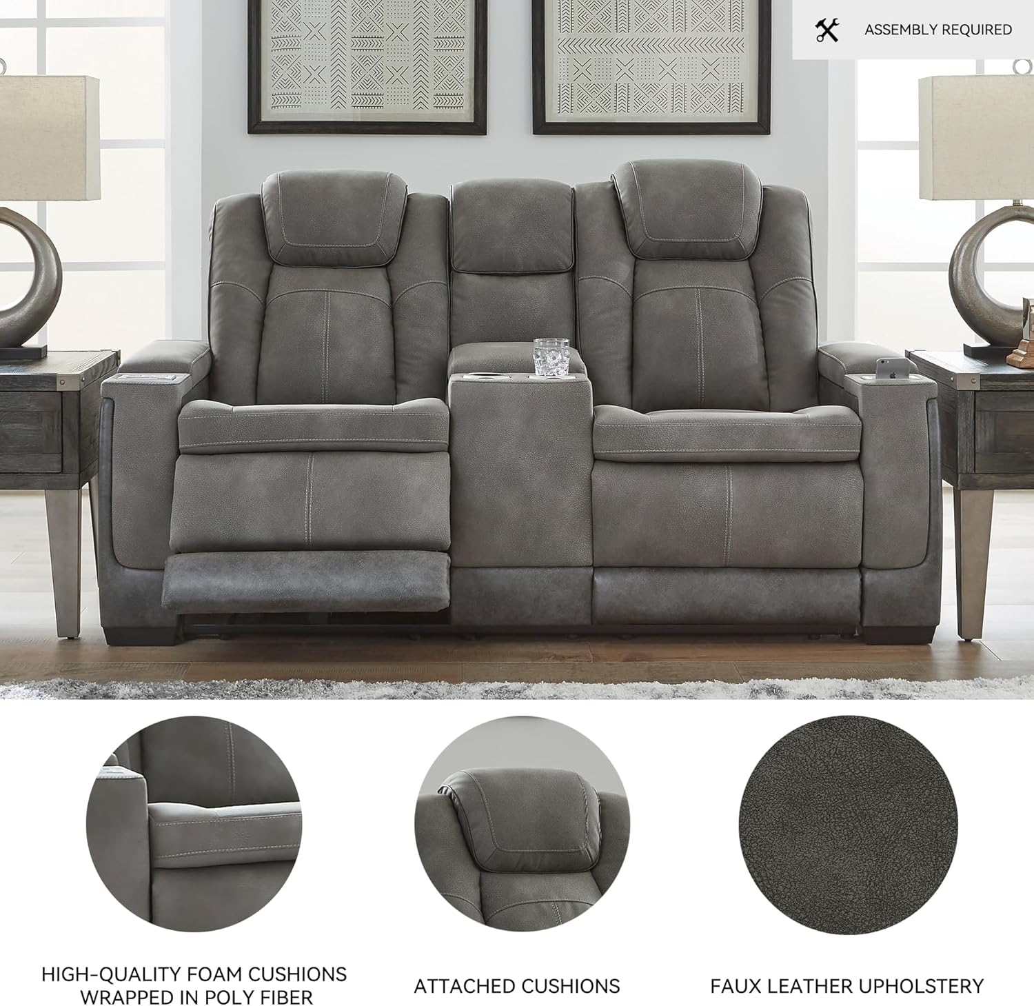 Signature Design by Ashley Next-Gen DuraPella Power Reclining Sofa