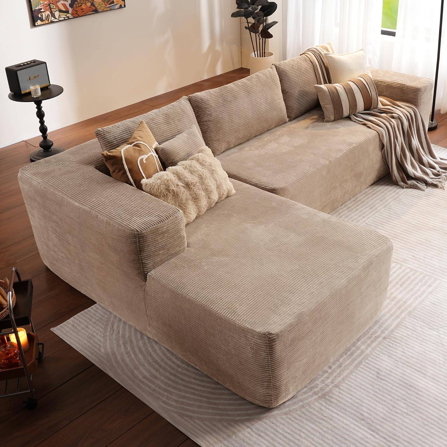 Sectional Cloud Couch for Living Room